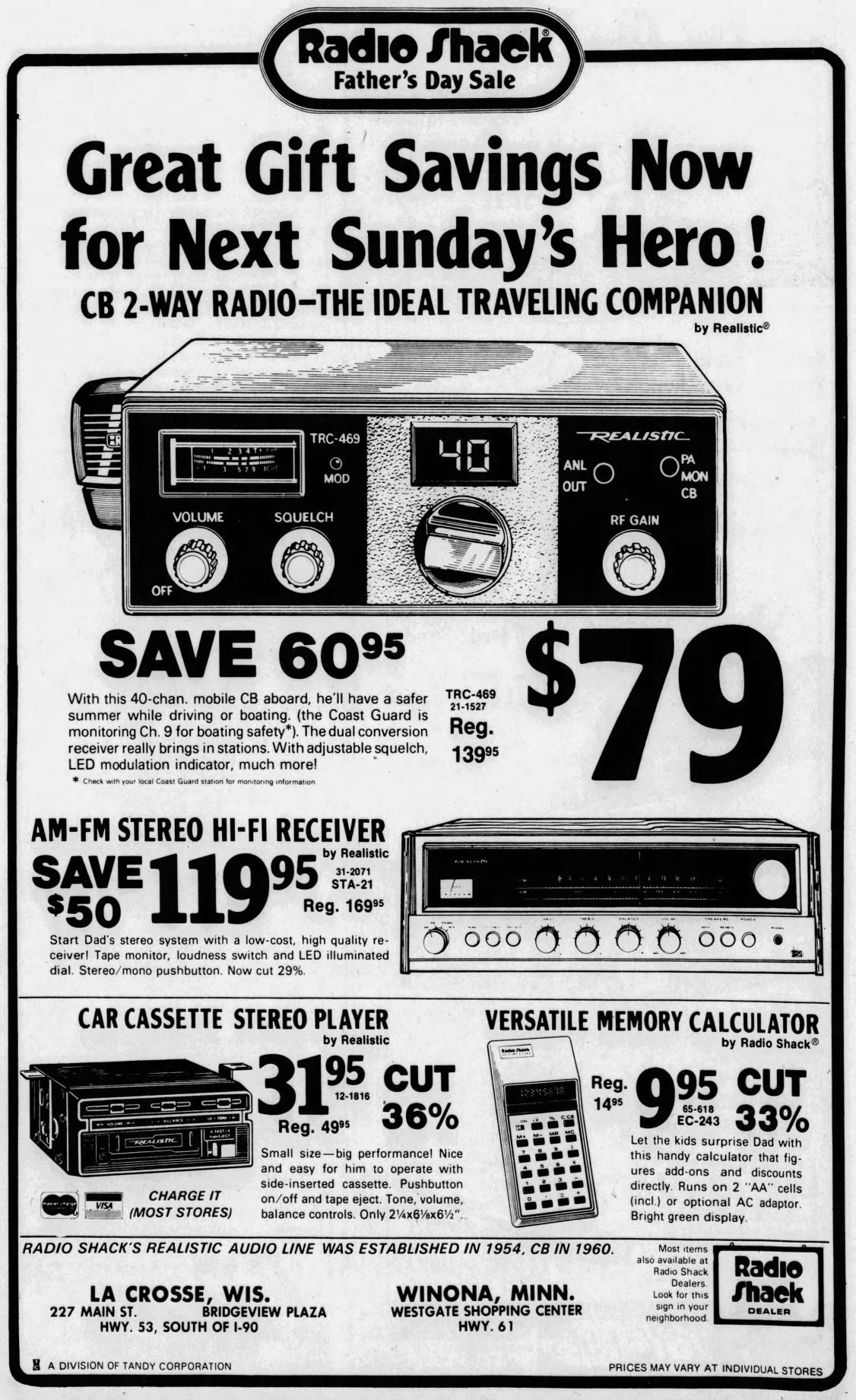 1978: Radio Shack